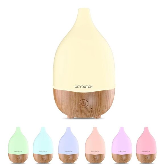 Cream and Brown Essential Oil Diffuser electronic - Picture 2 of 7
